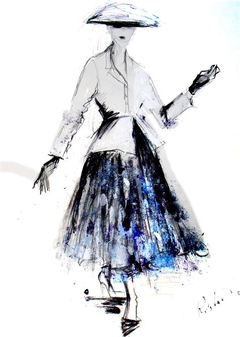 modezeichnung dior|la galerie dior drawings.